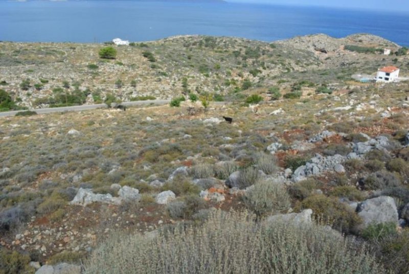 Kokkino Chorio Endloser Meerblick über die Bucht von Souda und die Berge Grundstück kaufen